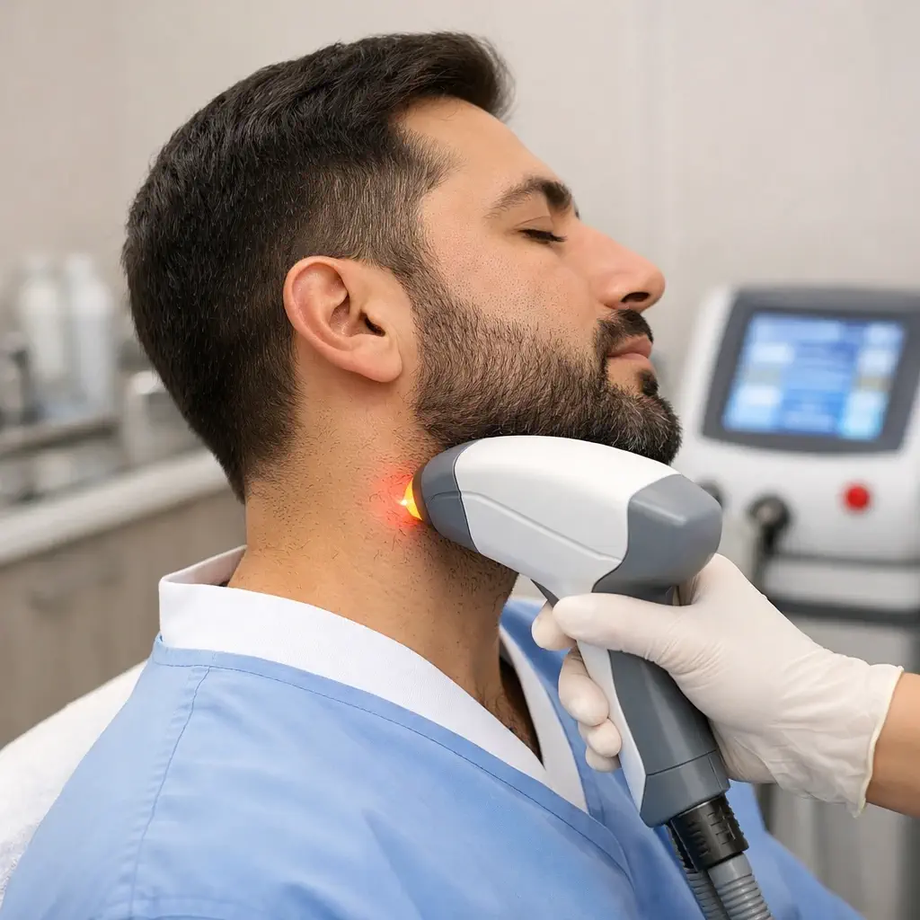 قیمت لیزر رولی آقایان در قم ۱۴۰۴ | تعرفه کامل کلینیک لیان