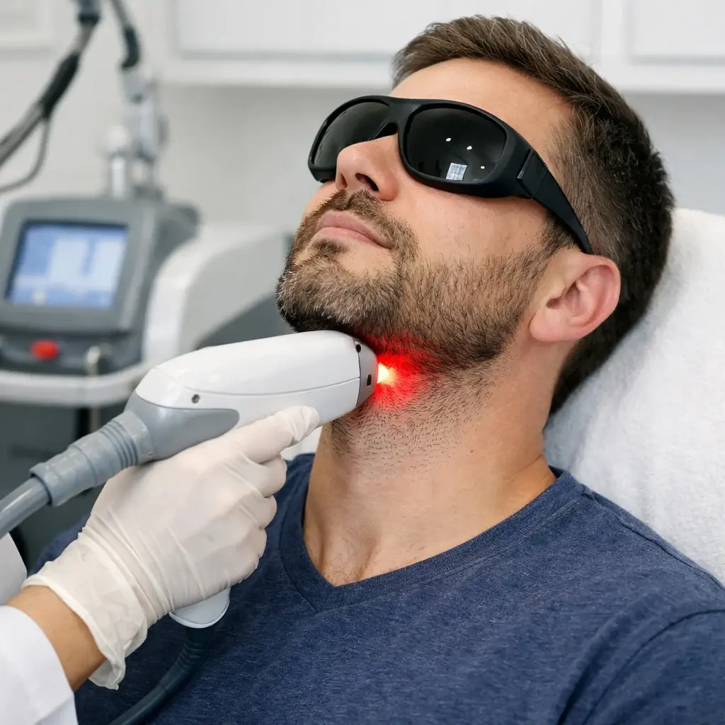 قیمت لیزر شاتی آقایان در قم ۱۴۰۴ | تعرفه کامل کلینیک لیان